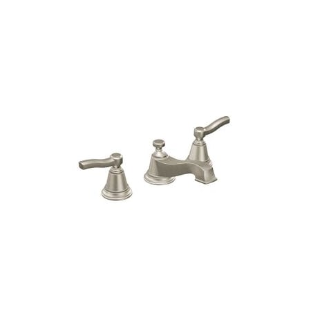 Moen Brushed Nickel Two-Handle Bathroom Faucet TS6205BN